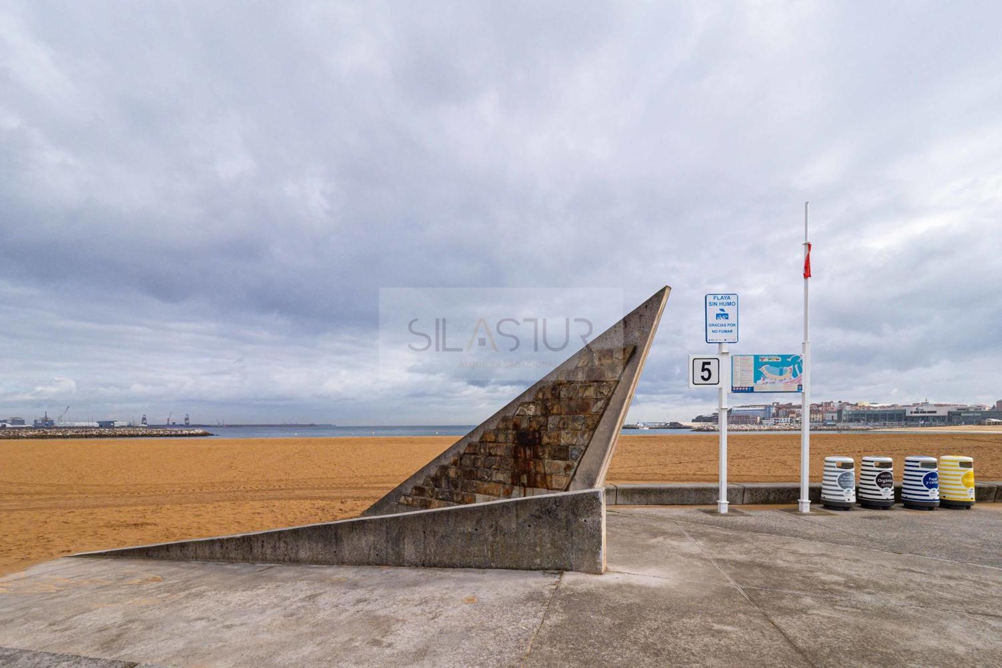 A Pie De Playa B By Silastur 기욘 외부 사진
